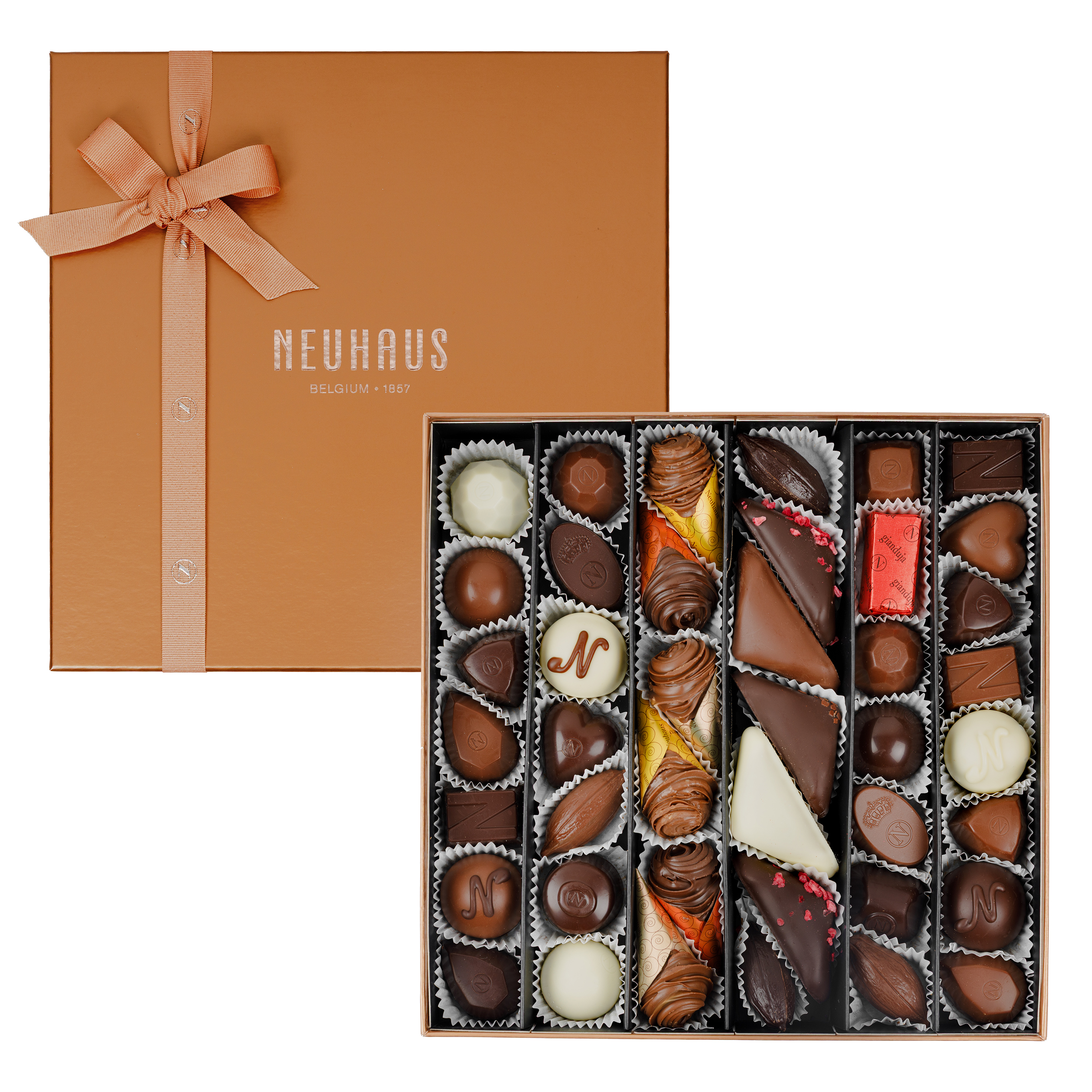 菓子 Neuhaus Masterpieces Neuhaus Timeless Masterpieces Ballotin (750g) | Harrods US